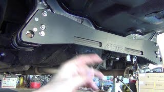 ASR Rear Subframe Brace Install  How to [upl. by Gay]