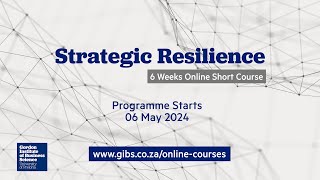 Strategic Resilience Online Short Course [upl. by Enirol984]