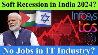 No Projects at TCS Infosys Wipro due to US Recession 2024 Freshers Hiring Stopped Joining letter [upl. by Adiesirb]