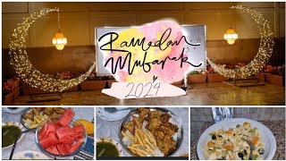 Ramadan mubarak 2024  pehli iftar ki tayari  pehla Ramadan with husband 🇴🇲 ramadan [upl. by Ynaffet]