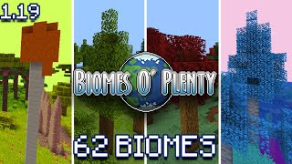 MINECRAFT 119  BIOMES O PLENTY ALL BIOMES  The Wild Update NEW MODS All Biomes Showcase Forge [upl. by Anircam228]