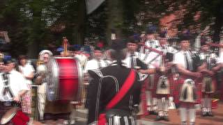 The Pipes and Drums of the Royal British Legion Osnabrück eV Scotland the Brave [upl. by Norramic]