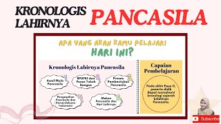 KRONOLOGIS SEJARAH LAHIRNYA PANCASILA Pendidikan Pancasila Fase C sejarahpancasila kelas6 [upl. by Garald158]