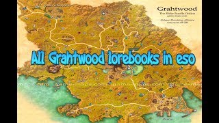 All Grahtwood lorebooks in ESO [upl. by Yellah]