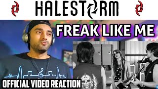 Halestorm  Freak Like Me Official Video FIRST TIME REACTION [upl. by Leiad163]