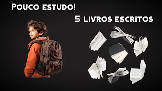 Pouco estudo 5 livros Escritos [upl. by Gibby453]