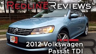 2012 Volkswagen Passat TDI Review Walkaround Exhaust amp Test Drive [upl. by Etessil192]