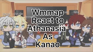 Who made me a princesswmmap react to athanasia as kanao [upl. by Arleyne]