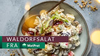 Waldorfsalat  kjapt og greit  MatPrat [upl. by Kayla]