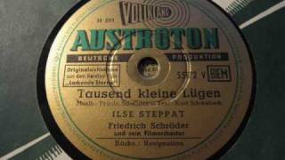 Ilse Steppat TAUSEND KLEINE LÜGEN klasse Chansons  immer noch aktuell  Super Text [upl. by Leahcar]