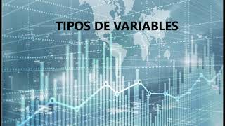 Tipos de variables estadísticas [upl. by Rogerson]