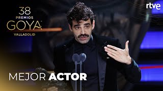 DAVID VERDAGUER recibe el GOYA a MEJOR ACTOR PROTAGONISTA  Premios Goya 2024 [upl. by Mcafee119]