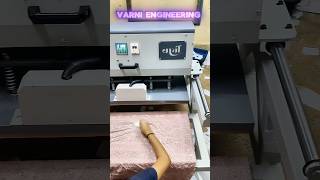 Hotfix machine for saree work Running in surat unit textilemachine surat sagdi machineytshorts [upl. by Tica200]