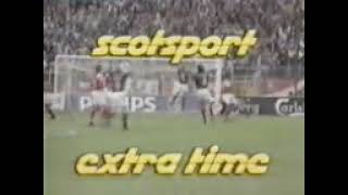 LQ Scottish TV  Scotsport Extra Time Intro 1990 [upl. by Yanehc]