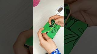 Card holder DIY حامل البطائق shorts sewing pouch wallet diycrafts tutorial handmade DIY [upl. by Keeryt]