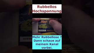 Hochspannung  Rubbellos öffnen Tag 47 [upl. by Milburr]