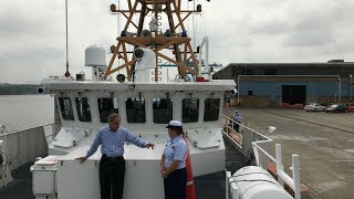 An inside look at a new Coast Guard cutter [upl. by Atikaj]