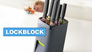 This Knife Block Requires AdultSized Hands To Remove a Knife [upl. by Elfstan]