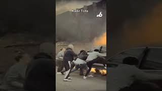 Good Samaritans save driver from car fire [upl. by Leonerd919]