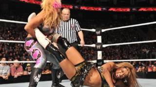 Raw Natalya Gail Kim amp Melina vs Maryse Alicia Fox amp Tamina [upl. by Hermann]