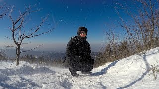 Extreme Eissturmwanderung auf der Hornisgrinde im Nordschwarzwald [upl. by Velda]