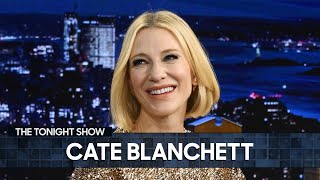 Cate Blanchett on Hypnotizing Her Chickens and Standing Ovation Contests at Film Festivals [upl. by Strade]