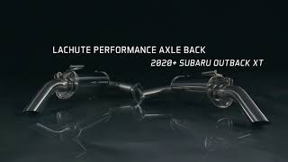 Lachute Performance Axle Back  2020 Subaru Outback XT [upl. by Jacquet]