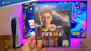 Can PS5 Play Old FIFA 14 [upl. by Boehike]