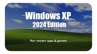 SeamlessOS XP  2024 Edition  Windows XP for modern PC [upl. by Lowis648]