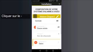 diagral application e one supprimer un produit par wwwalloalarmefr [upl. by Winni]