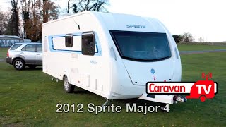 Sprite Major 4 2013  caravan review [upl. by Llerrac]