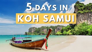 Things To Do In KOH SAMUI Thailand  Travel Itinerary amp Guide [upl. by Noiramaj]