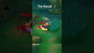 The Recall🗿☠️ mobilelegends mobilelegendsbangbang mlbbcreatorcamp mlbbshorts mobilelegend mlbb [upl. by Barstow]