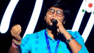 Indian idol season 15  Audition subhajit chakraborty  surili akhiyon bali song [upl. by Ognimod994]