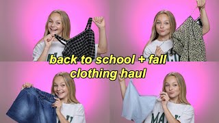 back to schoolfall clothing haul  Pressley Hosbach [upl. by Borrell]