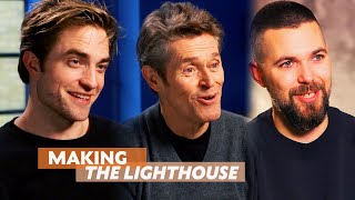 Making The Lighthouse Robert Pattinson Willem Dafoe and Robert Eggers  On Acting [upl. by Acired]