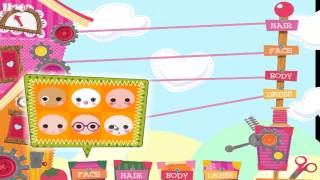 Lalaloopsy Doll Factory Full Gameplay Episodes Incrediple Game 2014 [upl. by Atinra]