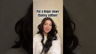 Put a finger down CLUMSY EDITION funny putafingerdown smallcreators personalitytest followme [upl. by Halimaj]