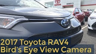 The Birds Eye View Camera on 2017 Toyota RAV4 Limited with Jonathan Sewell Sells at Bondys Toyota [upl. by Erihppas259]