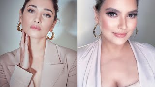 Tamannaah Bhatia Inspired Makeup Look  Bollywood Makeup [upl. by Chaudoin]