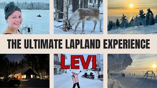 My Unforgettable Adventure in Levi Finnish Lapland  Reindeers Skiing and Saunas [upl. by Sianna30]