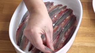 Receta BM Anchoas en vinagre  BM errezeta Antxoak ozpinetan [upl. by Belsky]