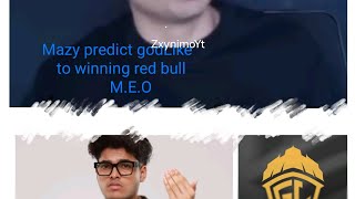 Mazy predict godLike win the red bull MEOJONATHAN GAMINGbgmi redbull esports [upl. by Olivette]