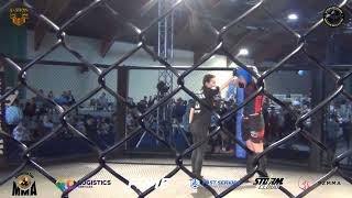 MP MMA 2024 Junior PK 84 kg Zelent Lipiński M vs Jurek M [upl. by Airebma]