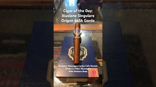 Illusione Singulare Origen 6x56 Gordo Shorts Short CigarOfTheDay Cigars Cigar SNTB [upl. by Ammann]