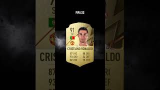 Evolution cards Ronaldos FIFA 21EA FC 24 ronaldo fifa fc24 worldcup evolution ishowspeed [upl. by Namia]