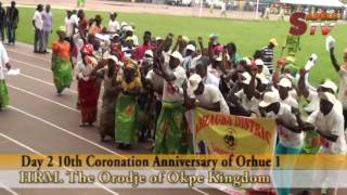 Orodje of Okpe  2nd day of events marking 10 years on the throne [upl. by Aicemed]