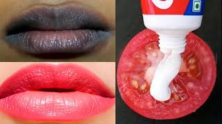 How to make your lips red naturally permanently  Get Soft Pink Lips Naturally in one day [upl. by Raf]