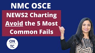 NMC OSCE NEWS2 Charting Avoid the 5 Most Common Fails [upl. by Bascio]