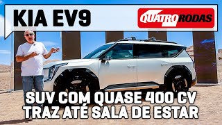 Kia EV9 é SUV ELÉTRICO que tem até SALA DE ESTAR [upl. by Vannie]